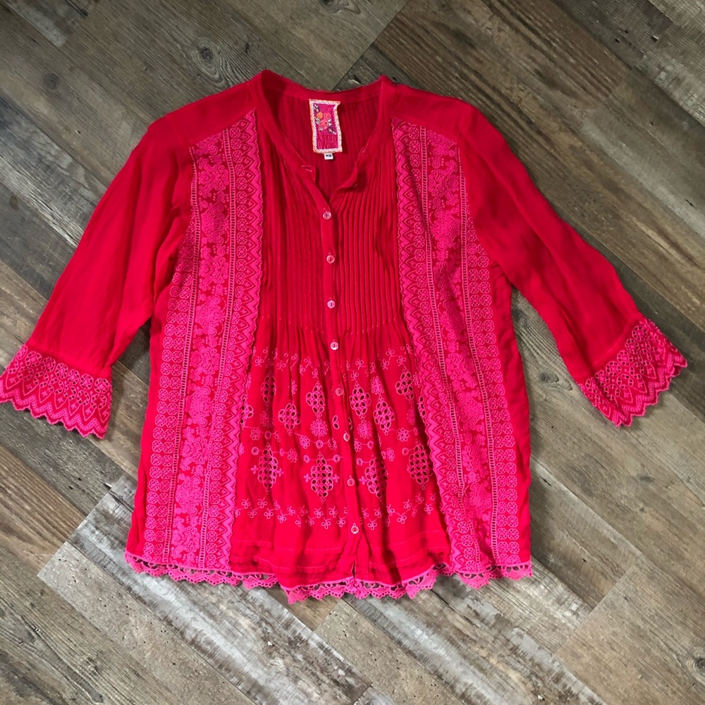 Johnny Was Blouse (XS)